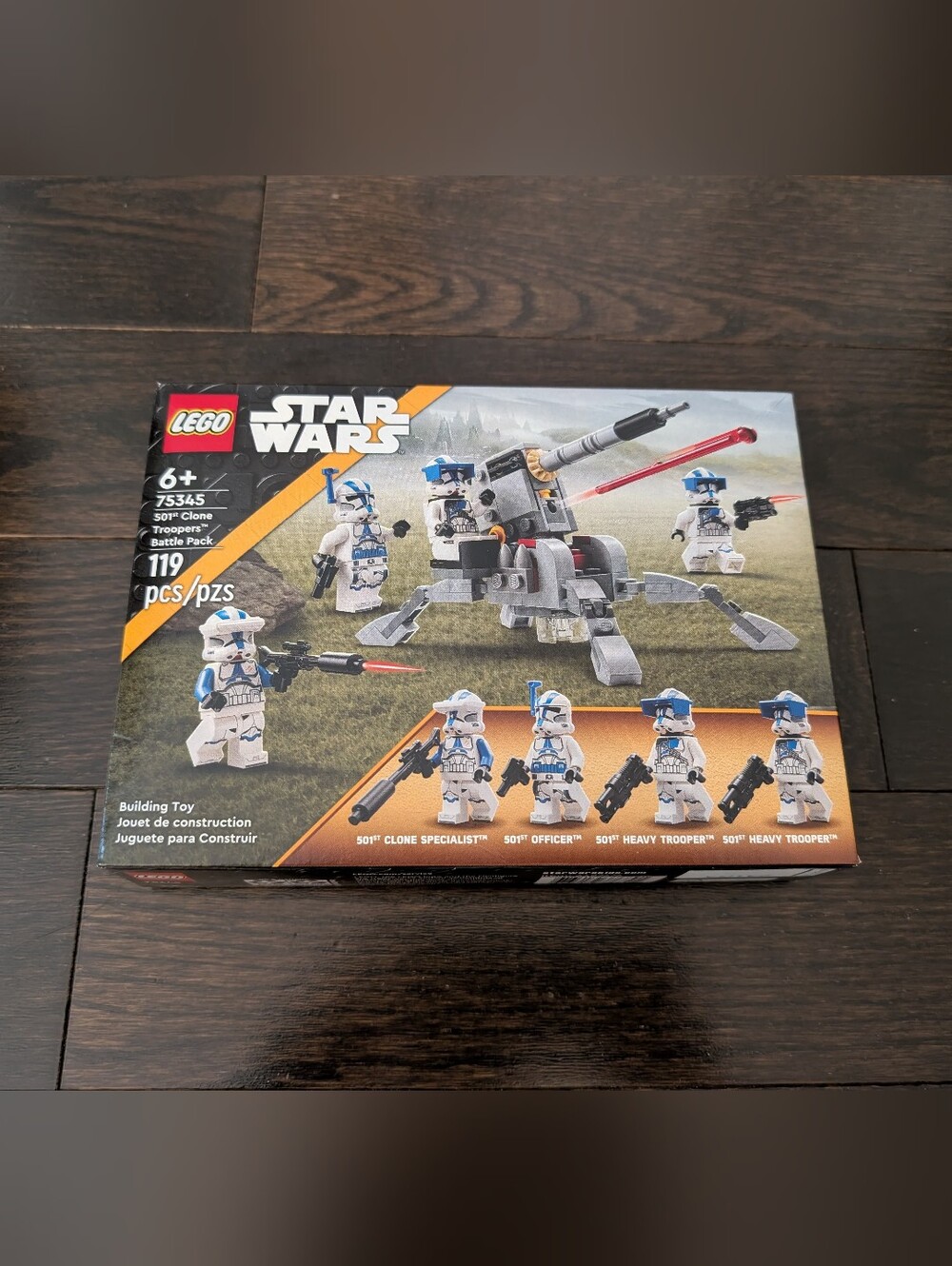LEGO 75345 Star Wars 501st Clone Troopers Battle Pack NEW SEALED!